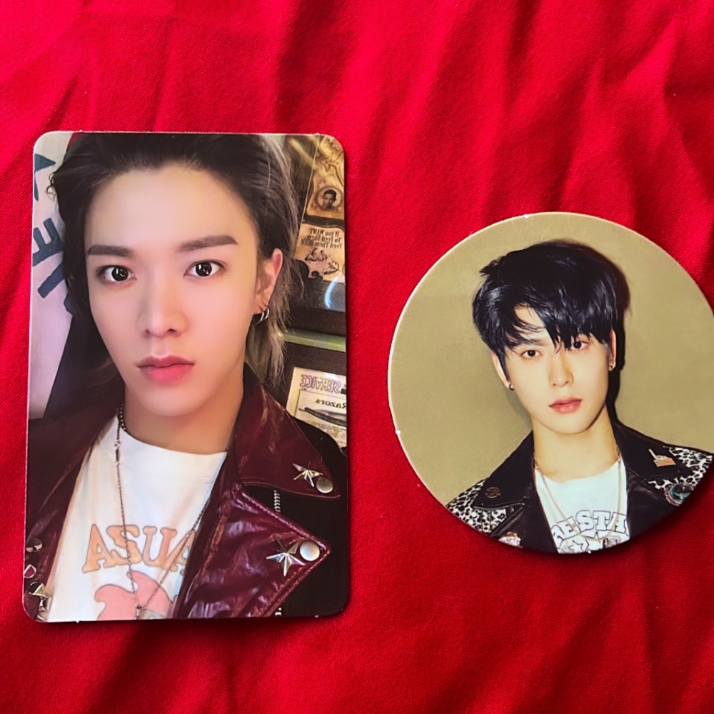 NCT YUTA AND JAEHYUN PHOTO CARD